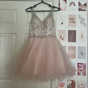 Pink Short Pink Dress